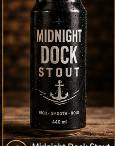 Midnight Dock Stout 440 ml
